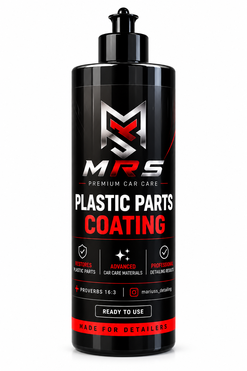MRS Plastic Parts Coating – 500ml